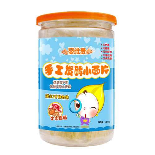 婴维麦手工发酵小面片牛肉香菇