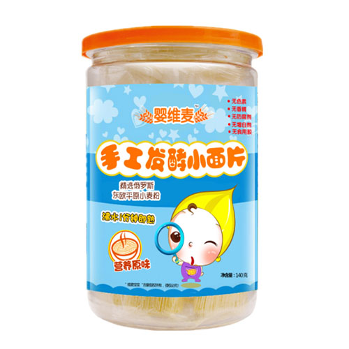 婴维麦手工发酵小面片营养原味