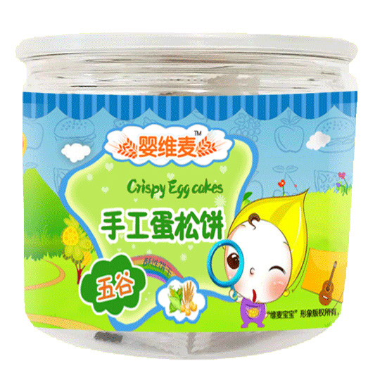 婴维麦蛋松饼五谷