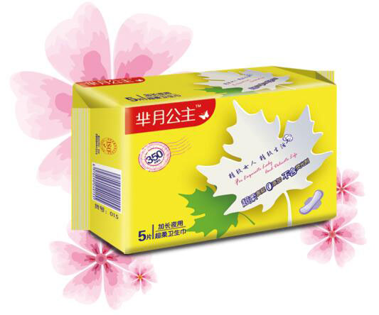 芈月公主超柔加长夜用卫生巾350片