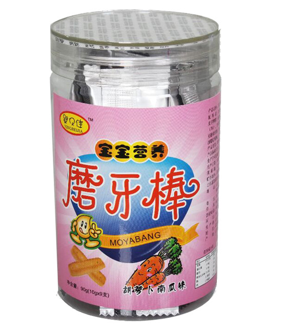 婴贝佳磨牙棒胡萝卜南瓜味