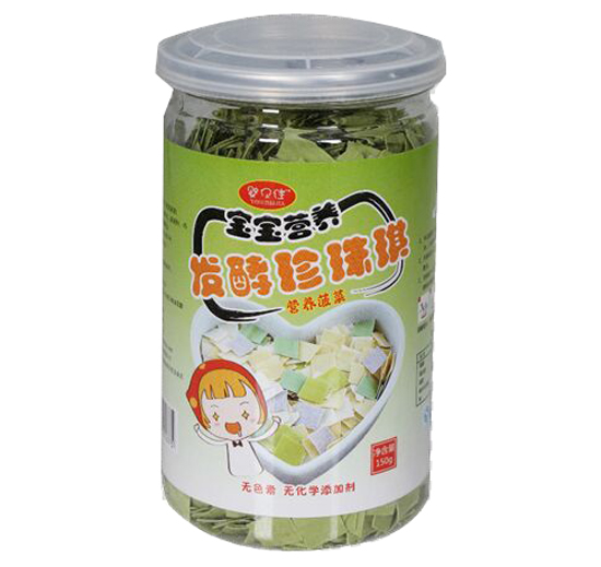 婴贝佳营养菠菜珍珠琪面