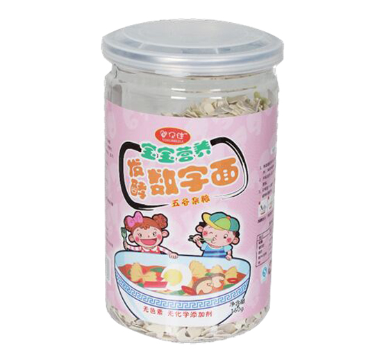 婴贝佳五谷杂粮数字面