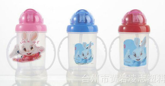 多尼熊创意防漏吸管杯