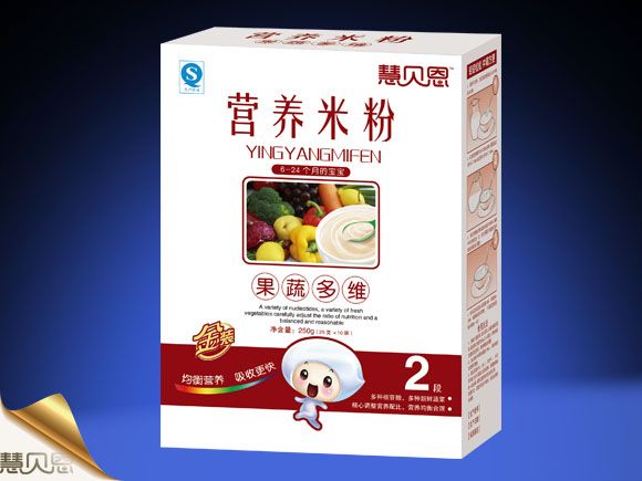 慧贝恩果蔬多维营养米粉