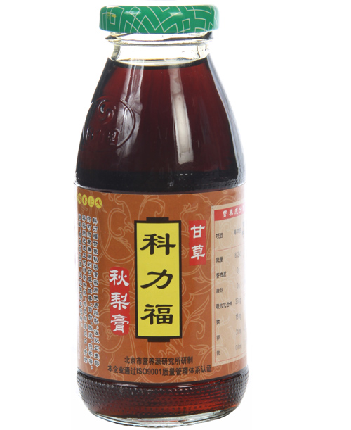 科力福甘秋梨膏草秋梨膏