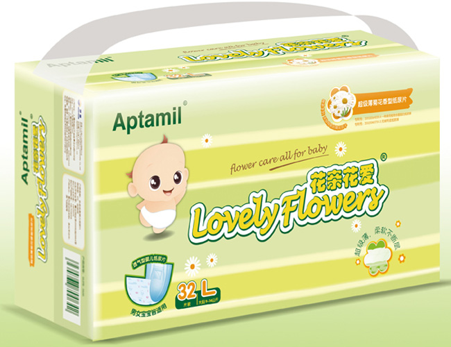 Aptamil婴幼儿菊花纸尿片32片L码
