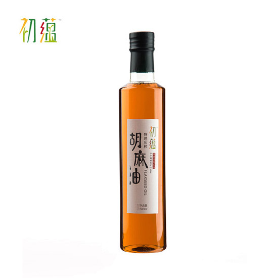 初蕴物理压榨胡麻油500ml