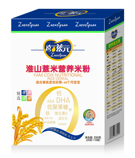 真滋元淮山薏米营养米粉