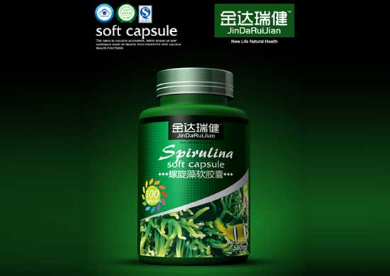  金达瑞健螺旋藻软胶囊