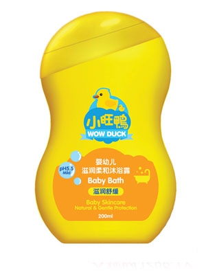 小旺鸭婴幼儿滋润柔和沐浴露200ml