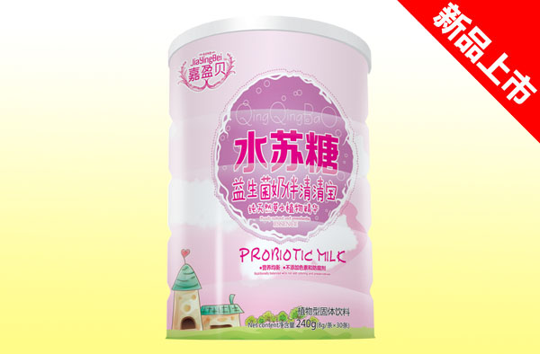 嘉盈贝水苏糖益生菌奶伴清清宝