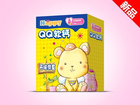 贝因妈咪开味消食QQ软钙