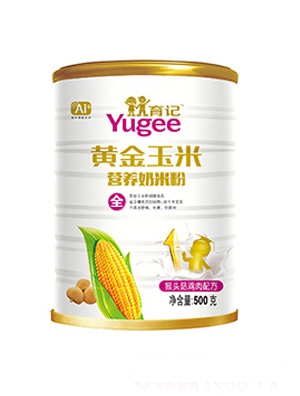 育记爱+ 黄金玉米营养奶米粉(铁锌钙配方)