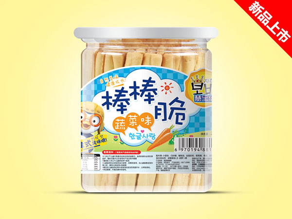 慧宝倍棒棒脆(蔬菜味)桶装
