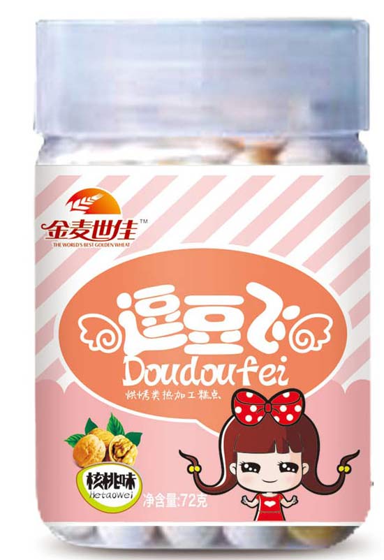金麦世佳核桃味逗逗飞