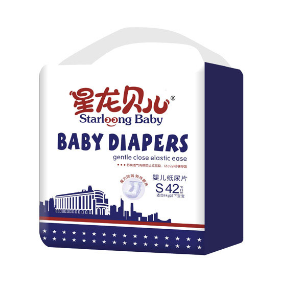 星龙贝儿婴儿纸尿裤S42片