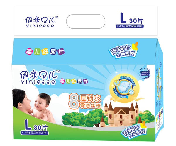 伊米贝儿婴儿纸尿片L号30片