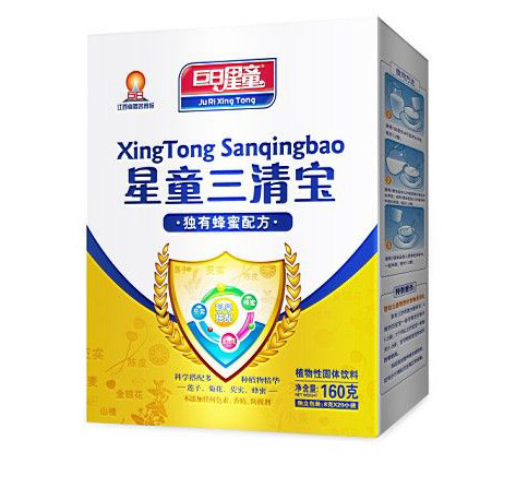 巨日星童三清宝蜂蜜配方营养米粉