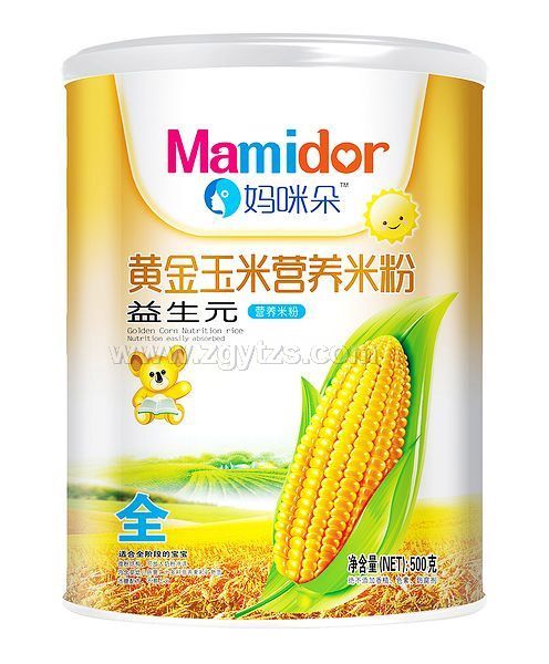 妈咪朵益生元黄金玉米营养米粉