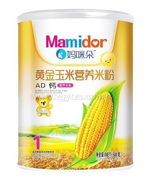 妈咪朵AD钙黄金玉米营养米粉