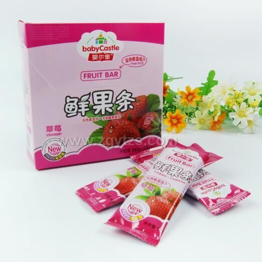 婴尔堡鲜果条/水果条-草莓味285g  小零食辅食