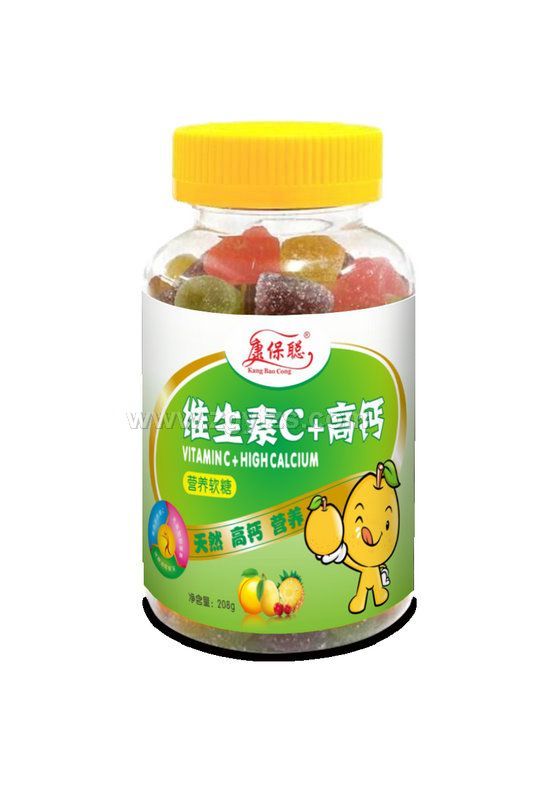 康保聪维生素C+高钙营养软糖