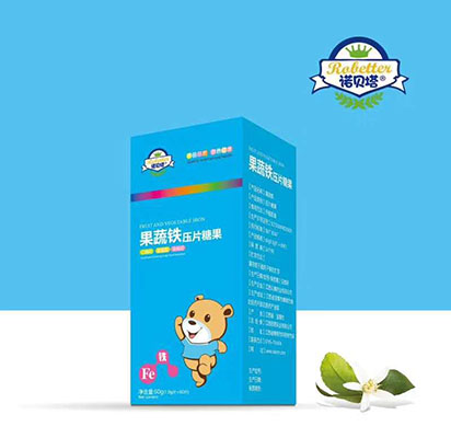 诺贝塔果蔬铁压片糖果
