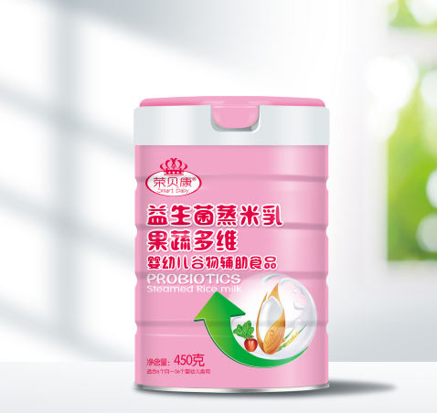 荣贝康益生菌蒸米乳听装果蔬多维