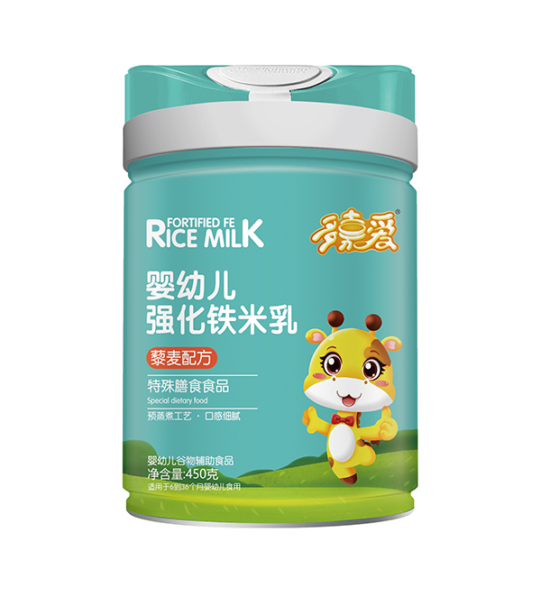 多嘉爱强化铁米乳心形