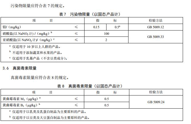 ʳƷȫұ׼ ҽѧ;䷽ʳƷͨ GB2992220133.4.3-3.8.5